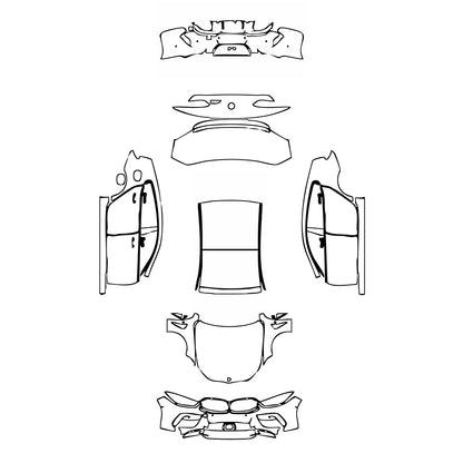 Pre-Cut PPF BMW 8 Series Gran Coupe M8 2024 - PPF-Kits