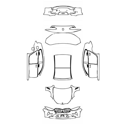 Pre-Cut PPF BMW 8 Series Gran Coupe Sport 2023 - PPF-Kits