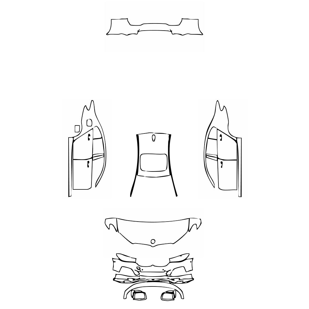 Pre-Cut PPF BMW Alpina B5 Saloon 2020 - PPF-Kits