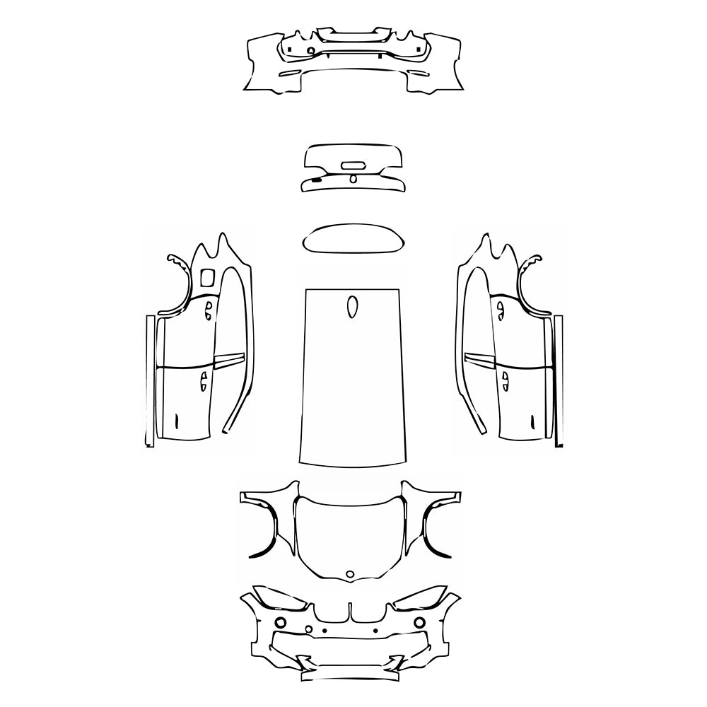 Pre-Cut PPF BMW X1 Standard Wheelbase M Sport 2017 - PPF-Kits