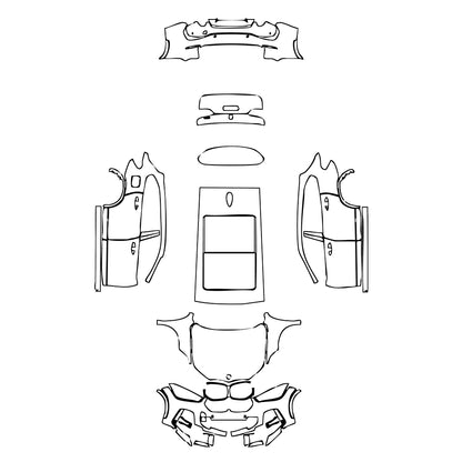 Pre-Cut PPF BMW X1 Standard Wheelbase M Sport 2021 - PPF-Kits