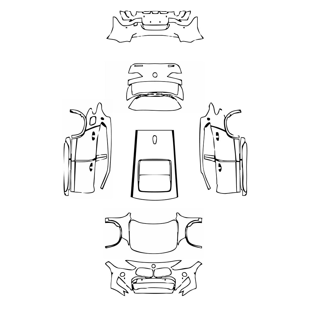 Pre-Cut PPF BMW X2 M Sport 2021 - PPF-Kits
