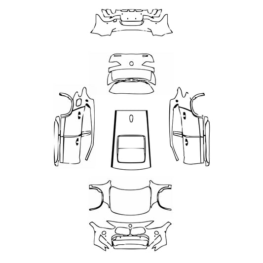 Pre-Cut PPF BMW X2 M Sport 2021 - PPF-Kits