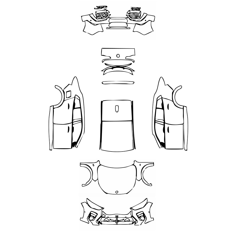Pre-Cut PPF BMW X2 M Sport 2024 - PPF-Kits