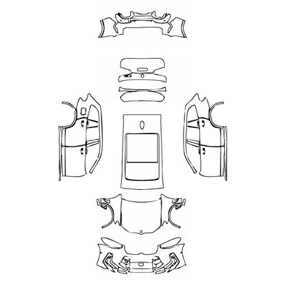 Pre-Cut PPF BMW X3 Standard Wheelbase X3 M 2024 - PPF-Kits