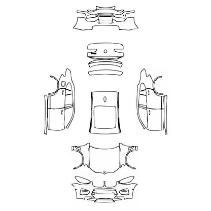 Pre-Cut PPF BMW X4 X4 M 2019 - PPF-Kits