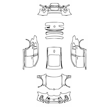 Pre-Cut PPF BMW X4 X4 M 2023 - PPF-Kits