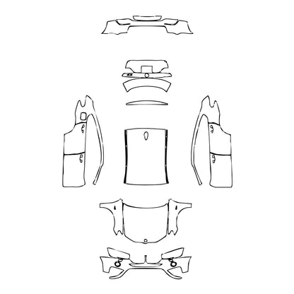 Pre-Cut PPF BMW X4 xLine 2014 - PPF-Kits