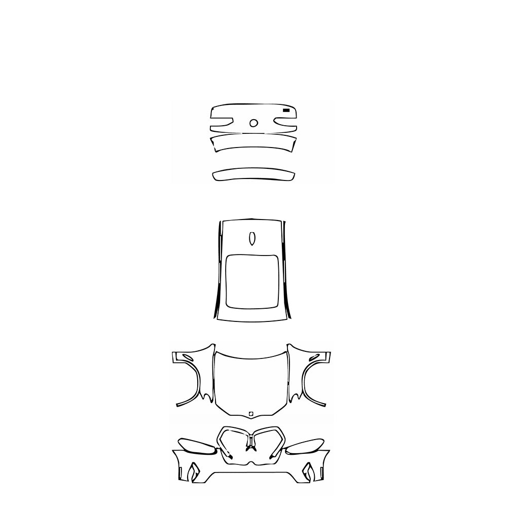 Pre-Cut PPF BMW X4 xLine 2022 - PPF-Kits