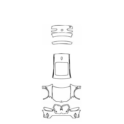 Pre-Cut PPF BMW X4 xLine 2025 - PPF-Kits