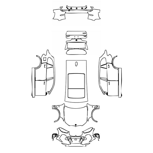 Pre-Cut PPF BMW X5 Extended Wheelbase M Sport 2022 - PPF-Kits