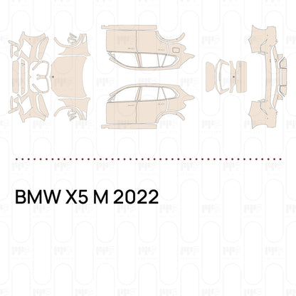 Pre-Cut PPF BMW X5 M 2022