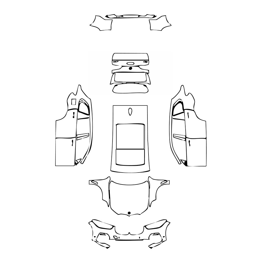 Pre-Cut PPF BMW X5 Standard Wheelbase xLine 2019 - PPF-Kits