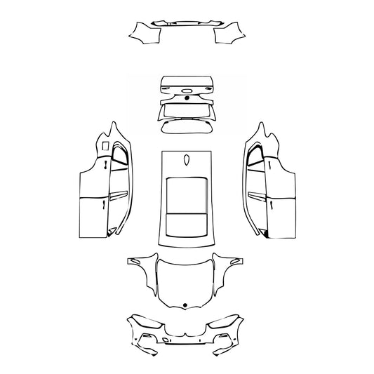 Pre-Cut PPF BMW X5 Standard Wheelbase xLine 2019 - PPF-Kits
