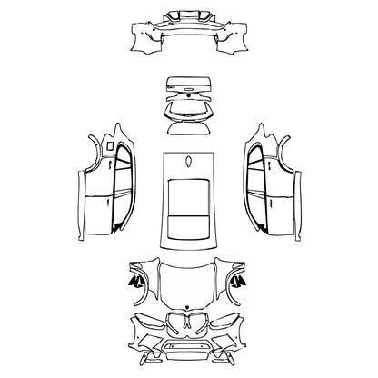 Pre-Cut PPF BMW X5 X5 M 2021 - PPF-Kits