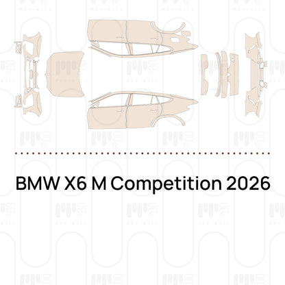 Pre-Cut PPF BMW X6 M Competition 2026