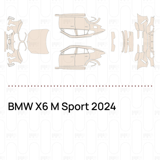 Pre-Cut PPF BMW X6 M Sport 2024