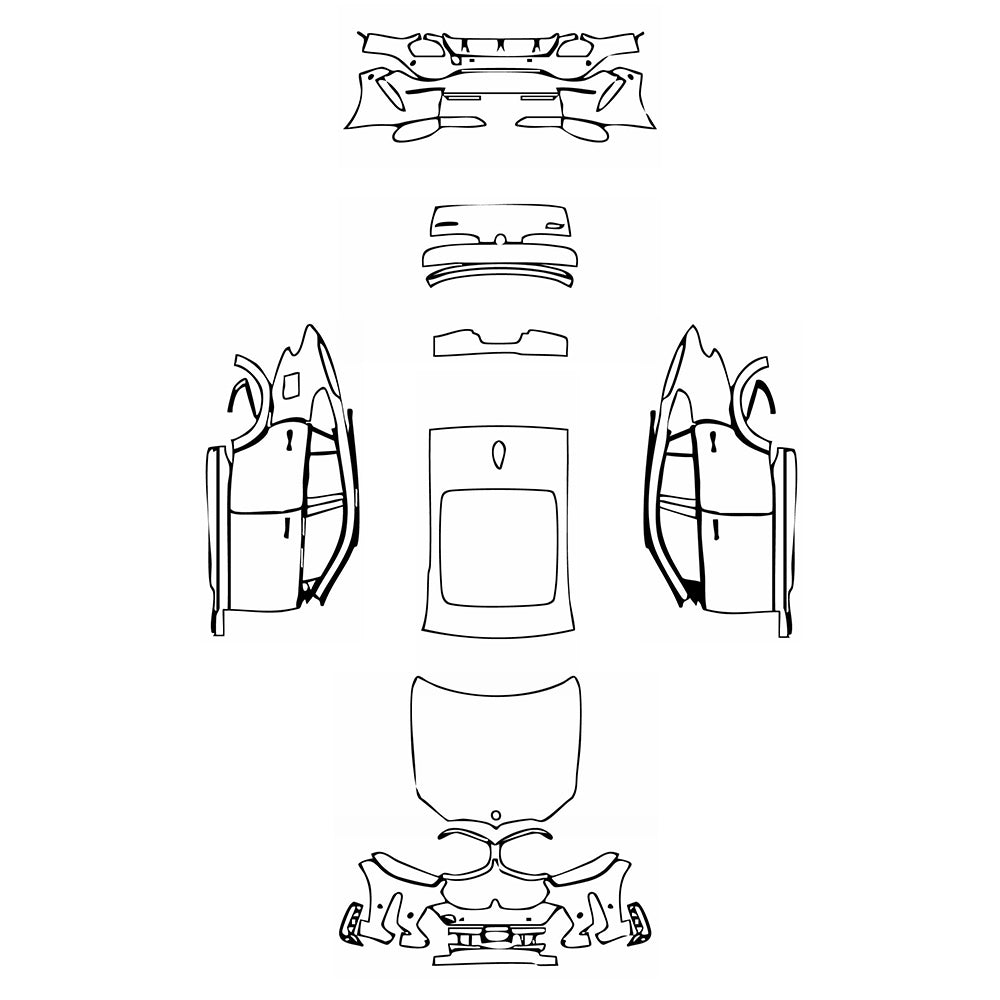 Pre-Cut PPF BMW X6 M Sport 2025 - PPF-Kits
