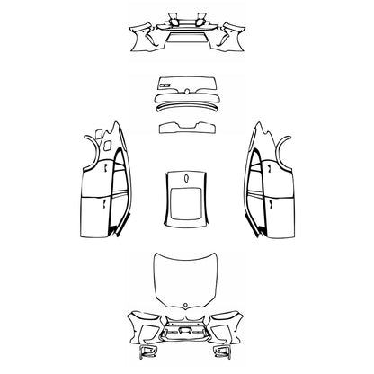 Pre-Cut PPF BMW X6 X6 M Competition 2025 - PPF-Kits
