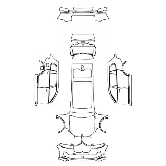 Pre-Cut PPF BMW X7 Luxury 2021 - PPF-Kits