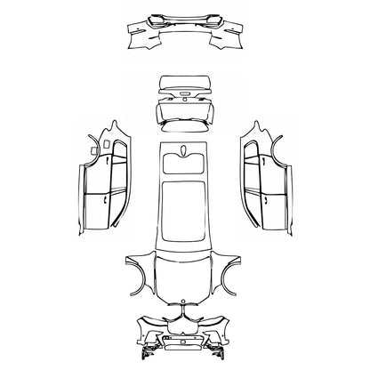Pre-Cut PPF BMW X7 M Sport 2021 - PPF-Kits