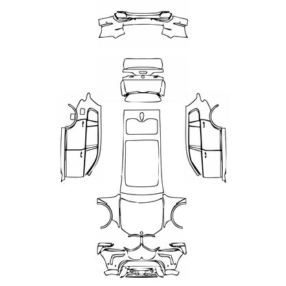 Pre-Cut PPF BMW X7 M Sport 2025 - PPF-Kits