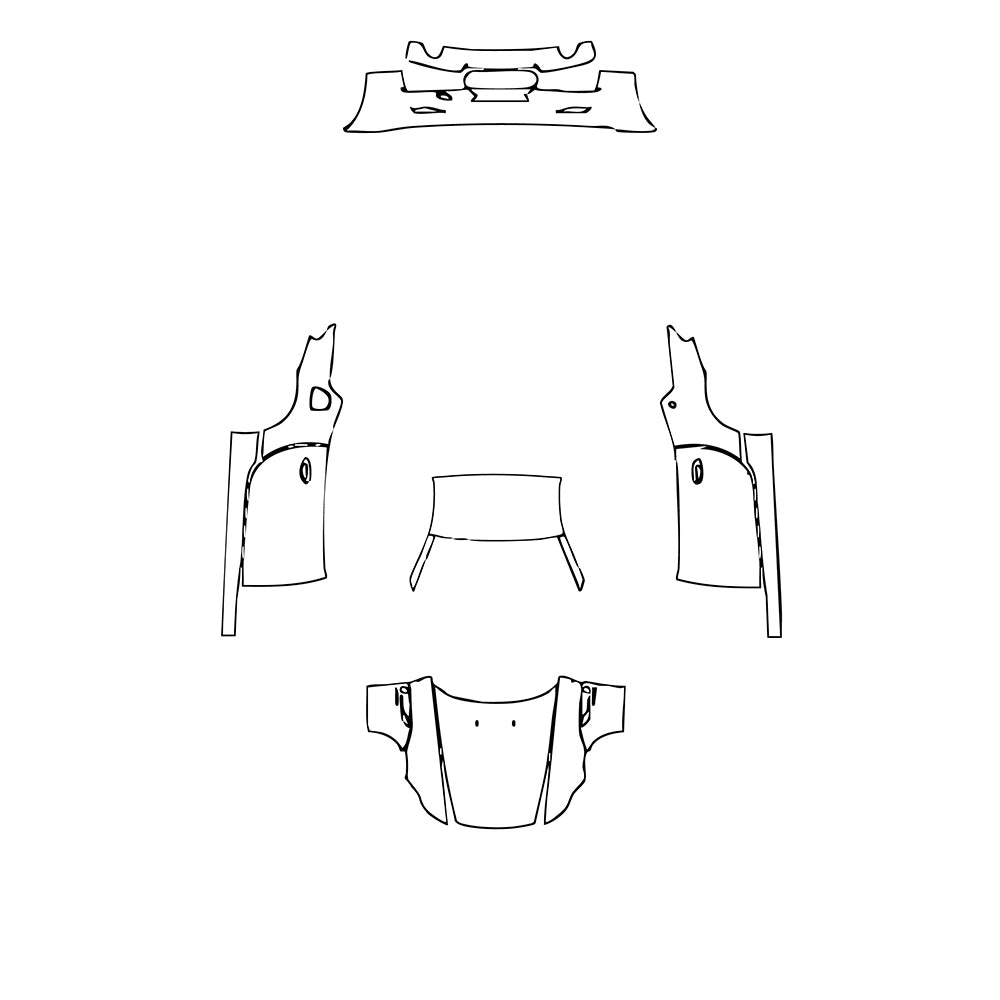 Pre-Cut PPF BMW Z4 M Sport 2011 - PPF-Kits