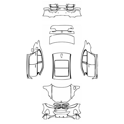 Pre-Cut PPF BMW i3 Extended Wheelbase 2022 - PPF-Kits