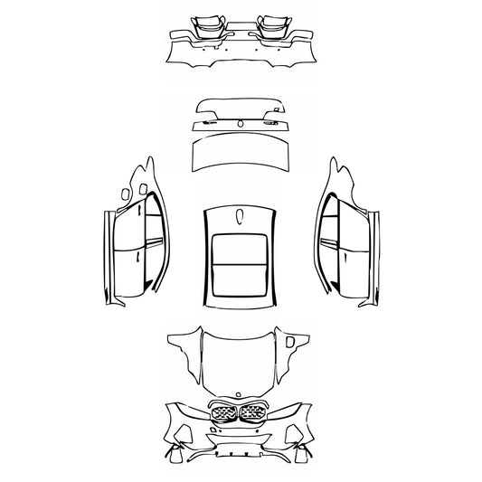 Pre-Cut PPF BMW i3 Extended Wheelbase 2022 - PPF-Kits