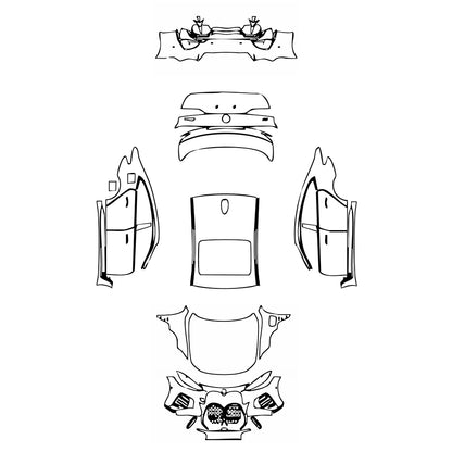 Pre-Cut PPF BMW i4 M50（EU） 2022 - PPF-Kits