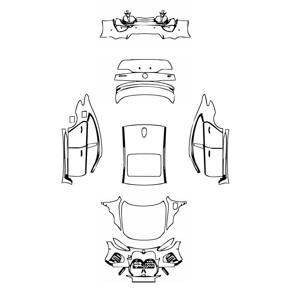 Pre-Cut PPF BMW i4 M Sport 2023 - PPF-Kits