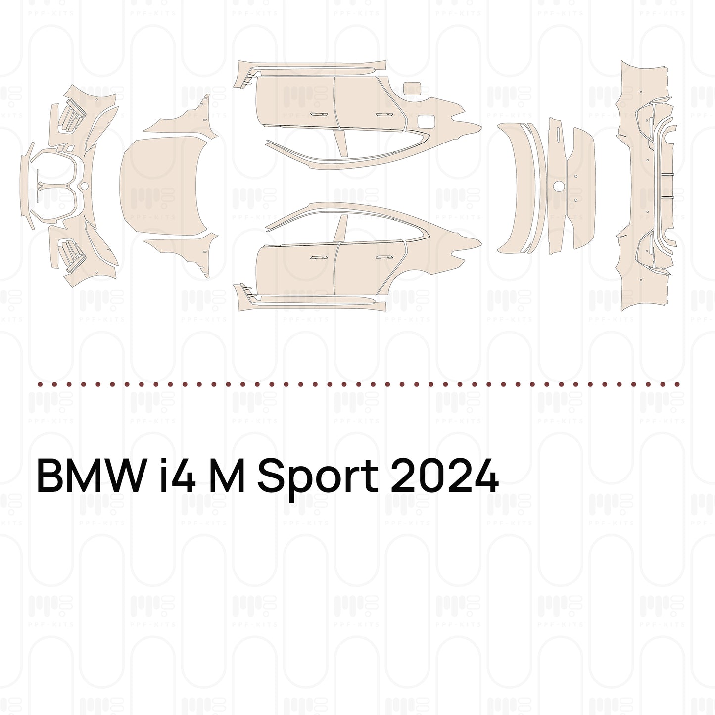 Pre-Cut PPF BMW i4 M Sport 2024