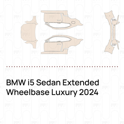 Pre-Cut PPF BMW i5 Sedan Extended Wheelbase Luxury 2024
