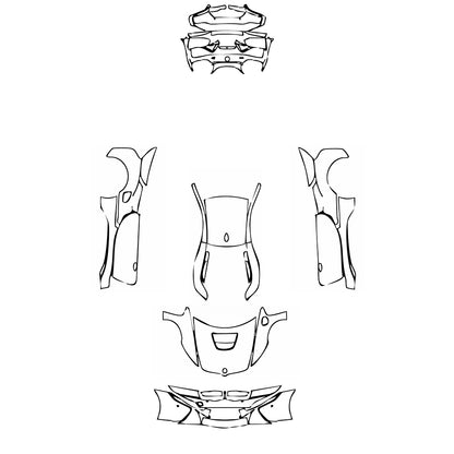 Pre-Cut PPF BMW i8 Coupe 2018 - PPF-Kits