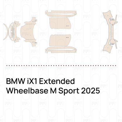 Pre-Cut PPF BMW iX1 Extended Wheelbase M Sport 2025