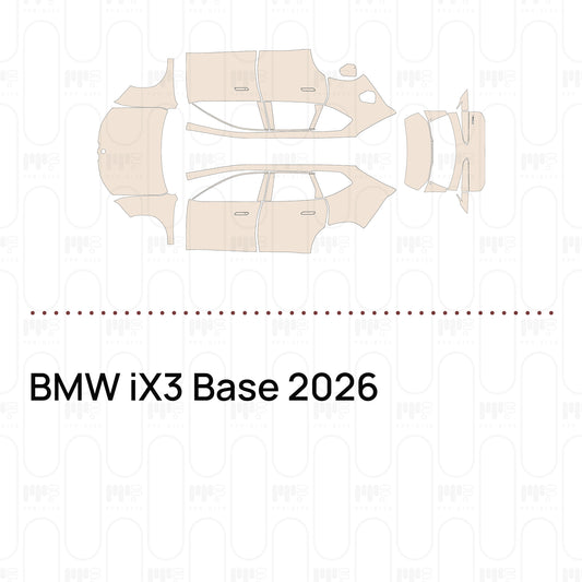 Pre-Cut PPF BMW iX3 Base 2026