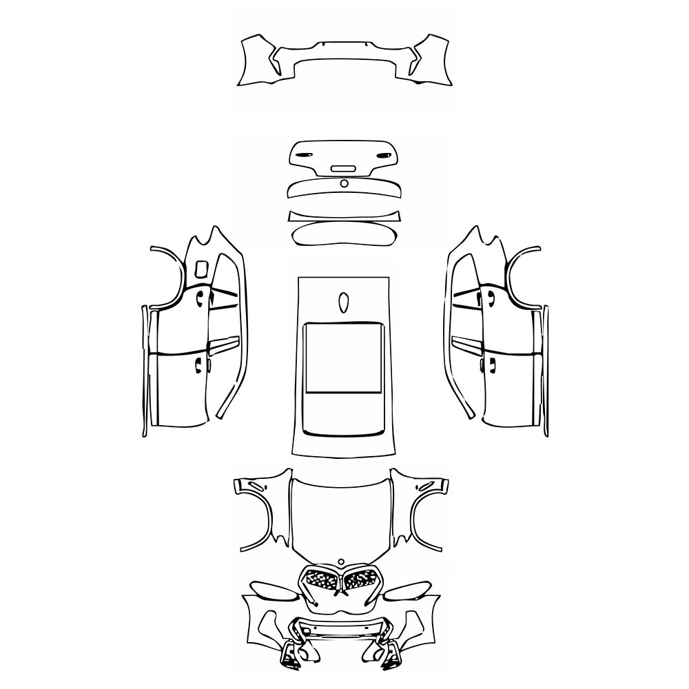 Pre-Cut PPF BMW iX3 M Sport 2023 - PPF-Kits
