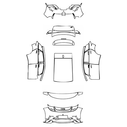 Pre-Cut PPF BYD Dolphin (CN) Base 2025 - PPF-Kits