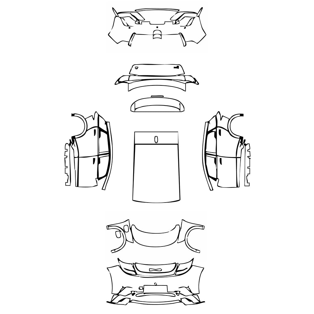 Pre-Cut PPF BYD Dolphin (CN) Flagship 2022 - PPF-Kits