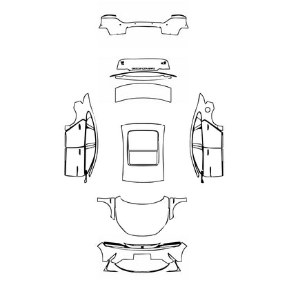 Pre-Cut PPF BYD Han EV 2020 - PPF-Kits