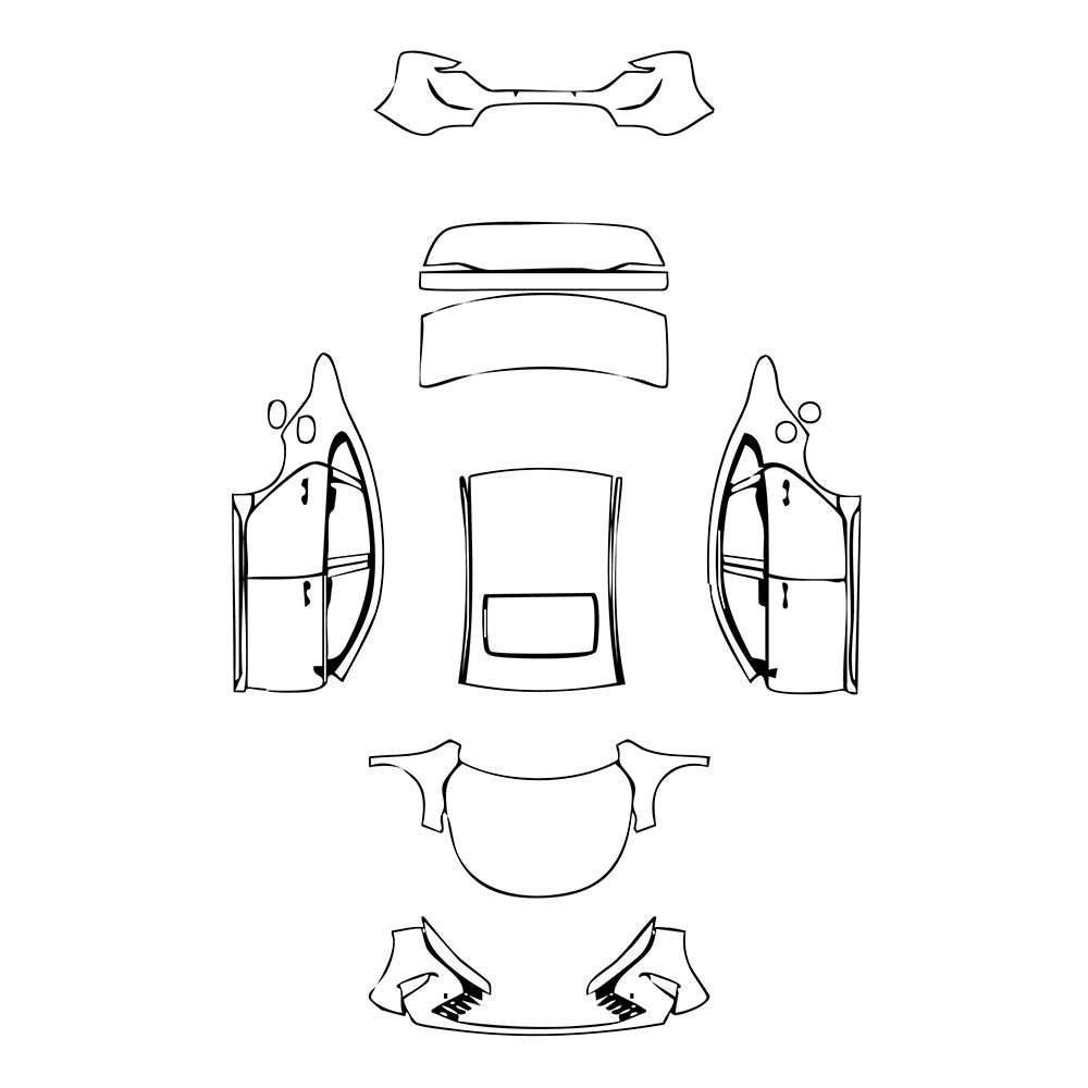 Pre-Cut PPF BYD King (BR) 2025 - PPF-Kits