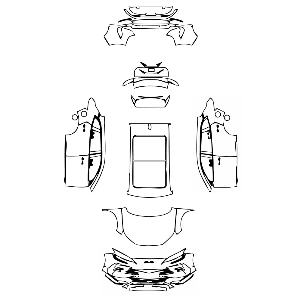 Pre-Cut PPF BYD SEAL U DM-i 2024 - PPF-Kits