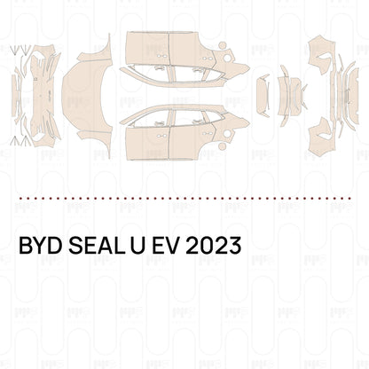 Pre-Cut PPF BYD SEAL U EV 2023