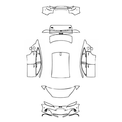 Pre-Cut PPF BYD Seal 06 DM-i Intelligent driving version 2025 - PPF-Kits