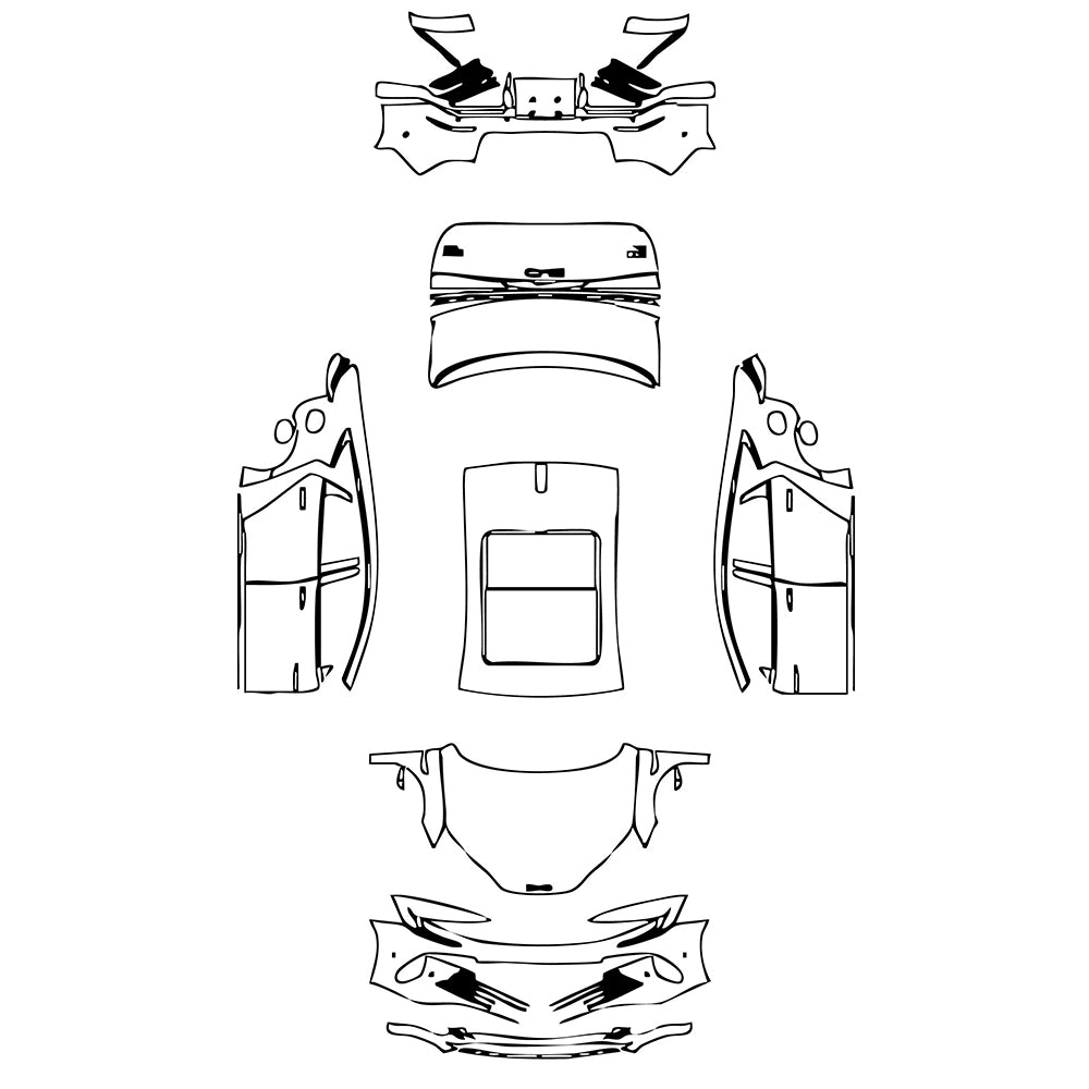 Pre-Cut PPF BYD Seal 07 DM-i 2025 - PPF-Kits