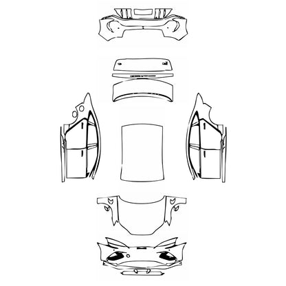 Pre-Cut PPF BYD Seal (CN) 2024 - PPF-Kits