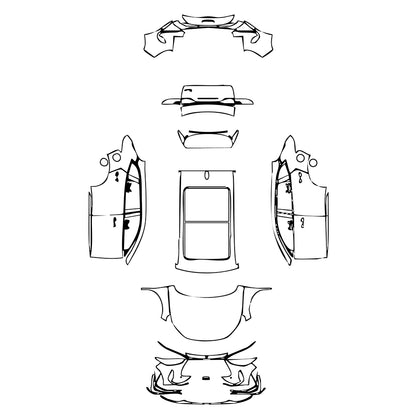 Pre-Cut PPF BYD Song Plus (BR) DM-i 2024 - PPF-Kits