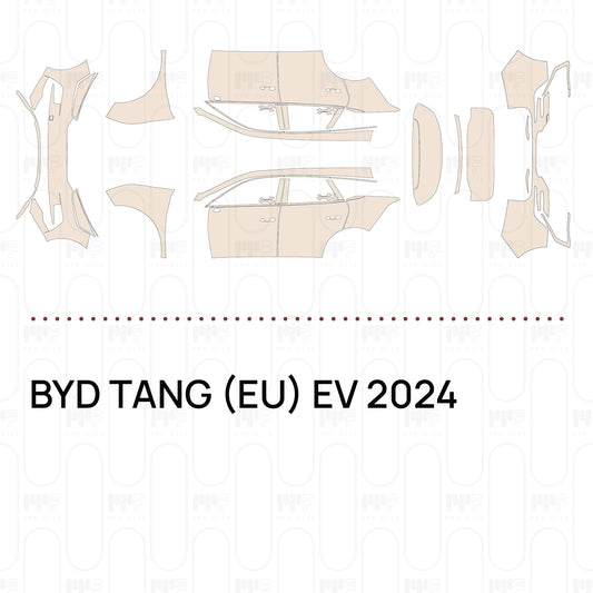 Pre-Cut PPF BYD TANG (EU) EV 2024