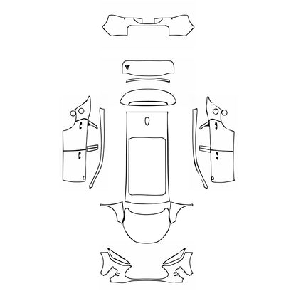 Pre-Cut PPF BYD Tang New Energy DM-i 2020 - PPF-Kits
