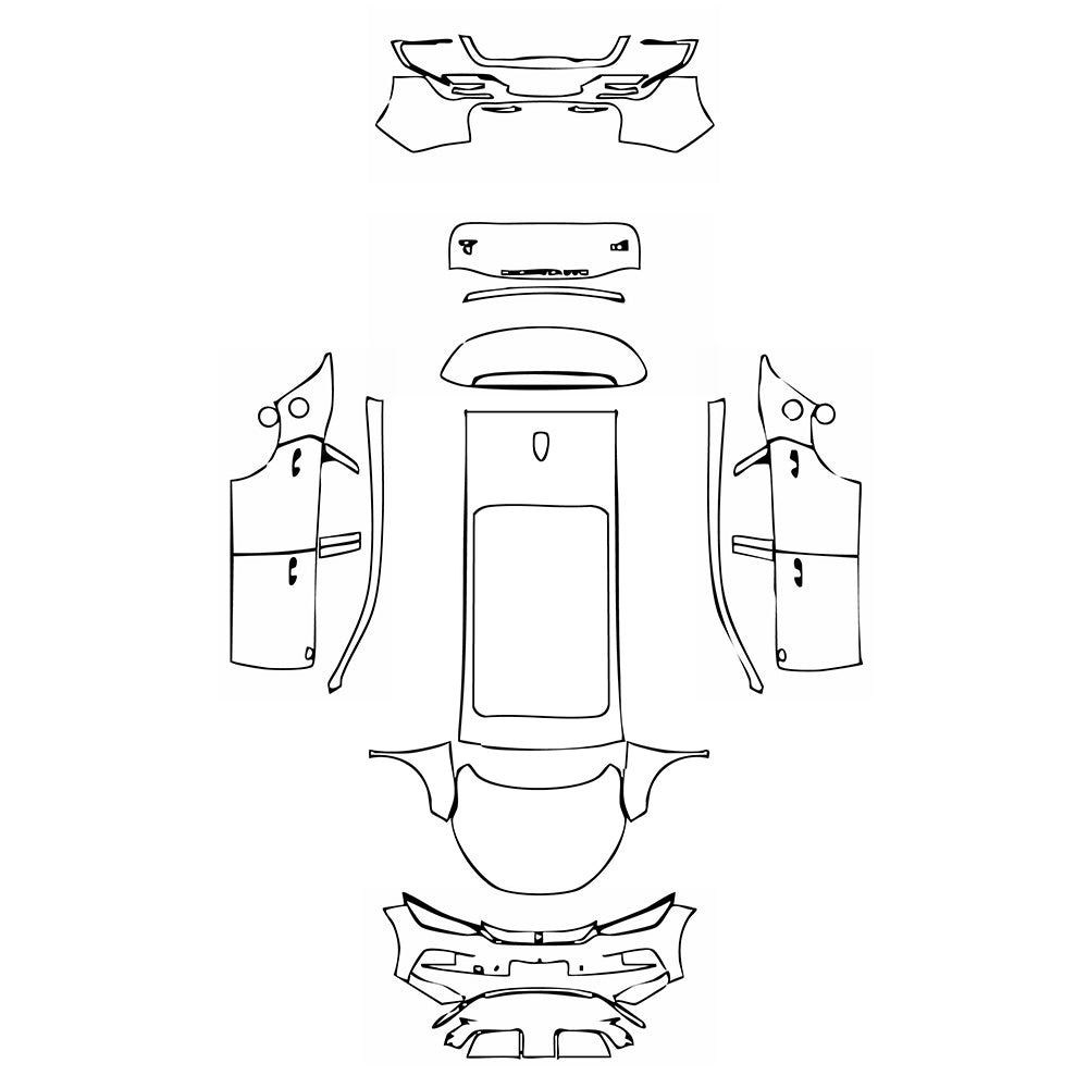Pre-Cut PPF BYD Tang New Energy EV 2023 - PPF-Kits